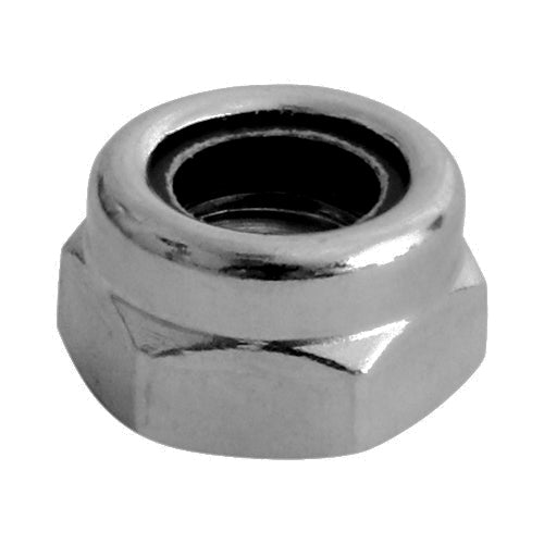 Nylon Insert Nuts Type T DIN985 A2 Stainless Steel ( Various Sizes Available )