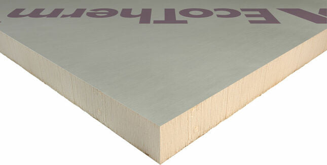 Ecotherm Eco-Versal PIR Insulation 2400mm x 1200mm x 25mm.