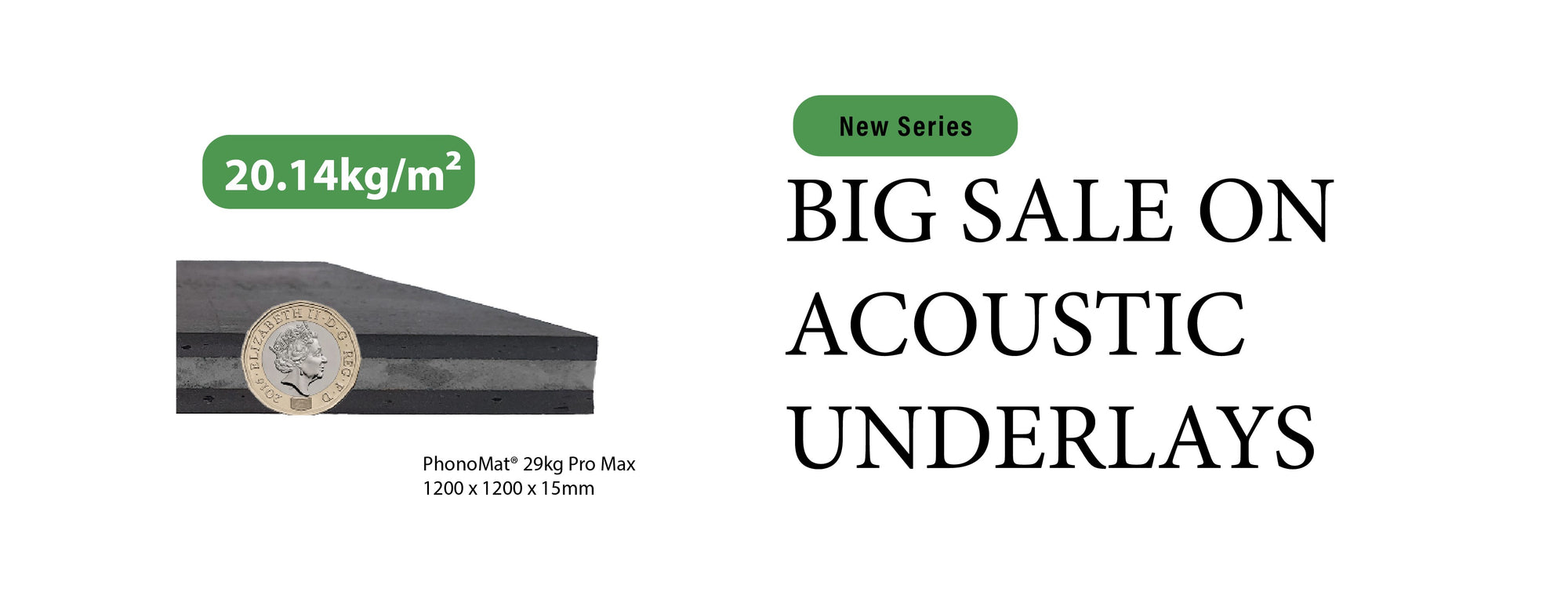 Big Sale on Acoustic Underlay Flooring