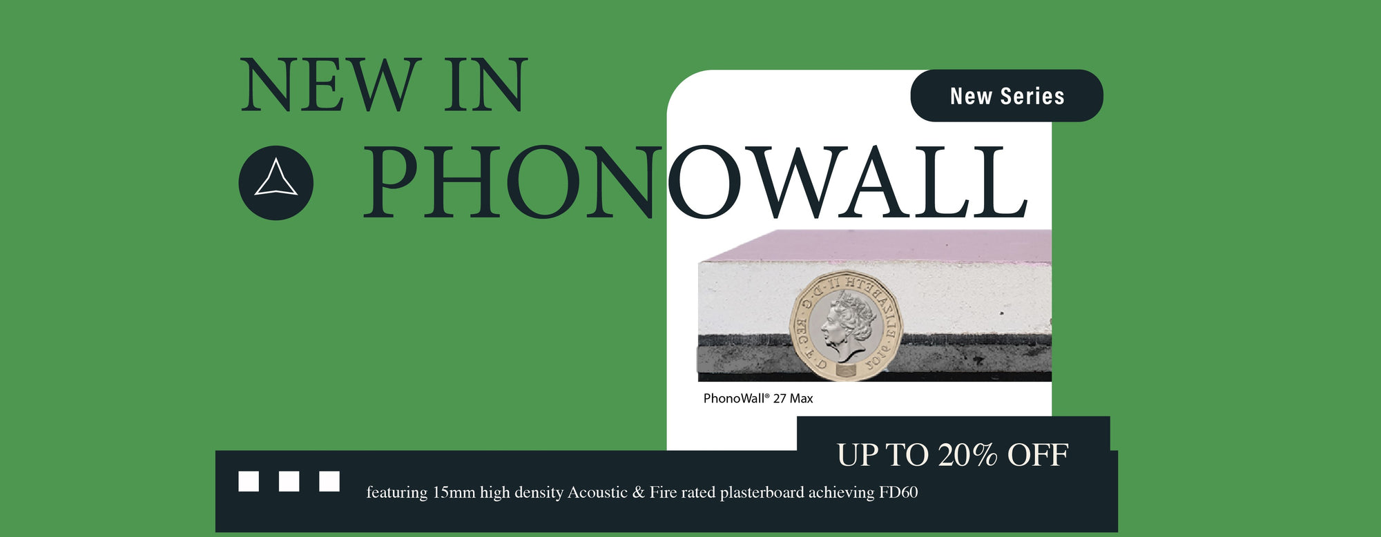 Up To 20% Off Phonowall Acoustic Wall Panels