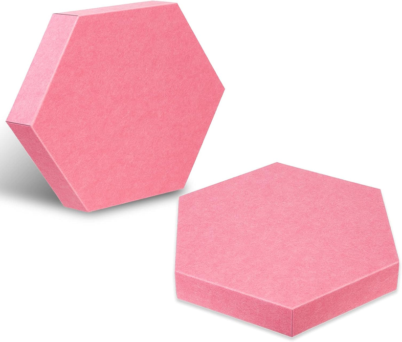 Acusorb® Tessuto Rapida - Hexagon, Quick Fit, Fabric Covered, Self Adhesive Backed Acoustic Panel, 40mm Thick.