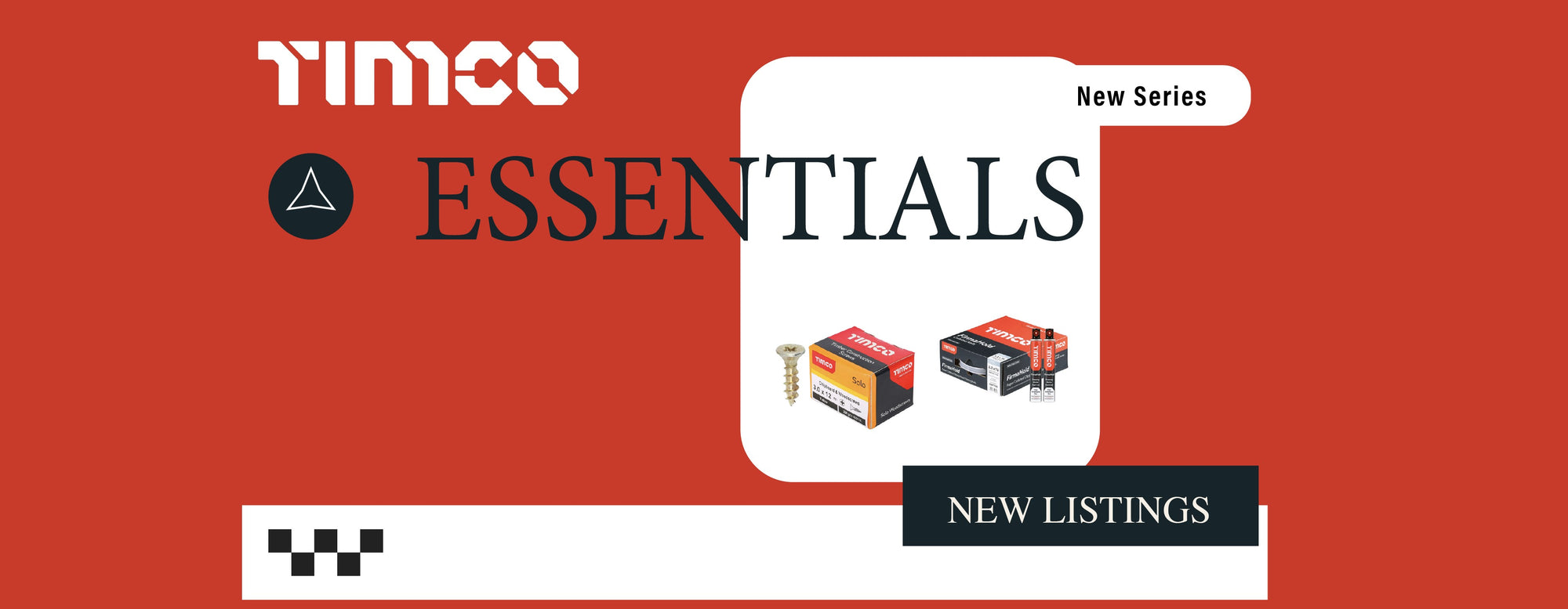New Listings In Our Timco Essentials Range