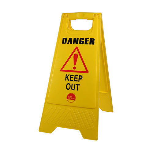 keep out sign