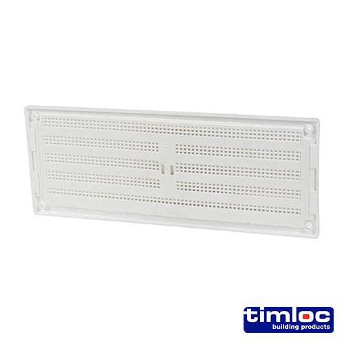 plastic hit miss 9x3 white loc1208w