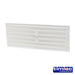 plastic hit miss 9x3 white loc1208w