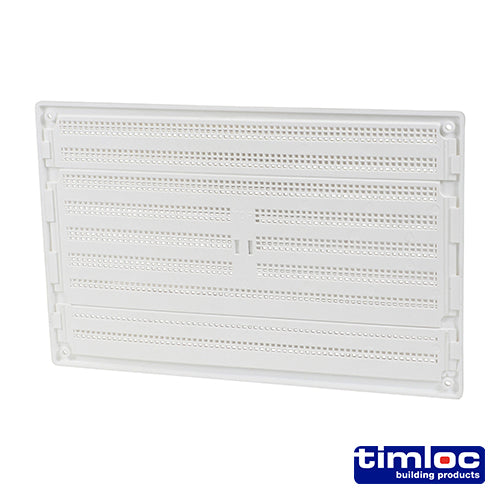 plastic hit miss 9x6 white loc1209w