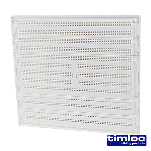 plastic hit miss 9x9 white loc1210w