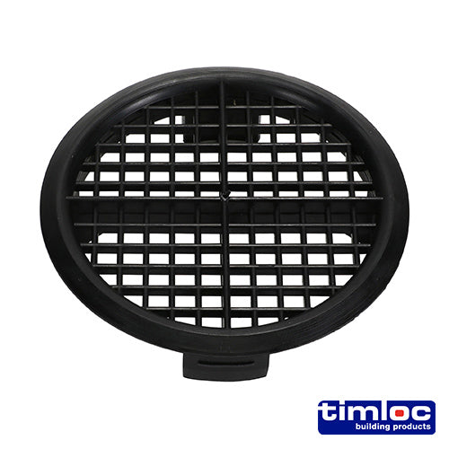 push in soffit vent black loc99141