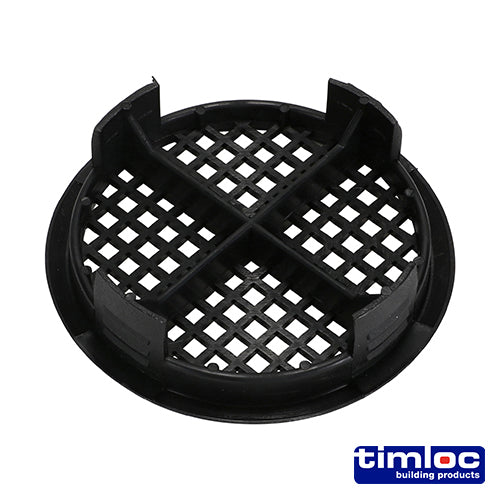 push in soffit vent black loc99141
