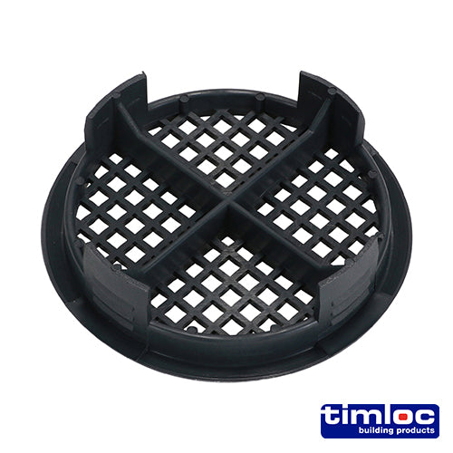 push in soffit vent grey loc99139