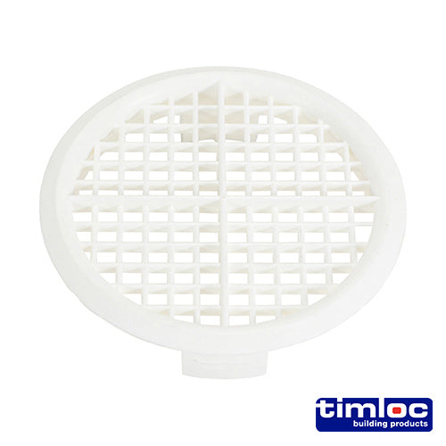 push in soffit vent white loc99140