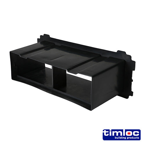 through wall telescopic extension single airbrick loc1237