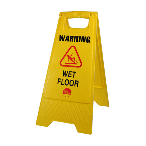 wet floor sign