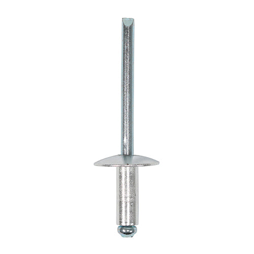 Flange Head Rivet A2 Aluminium